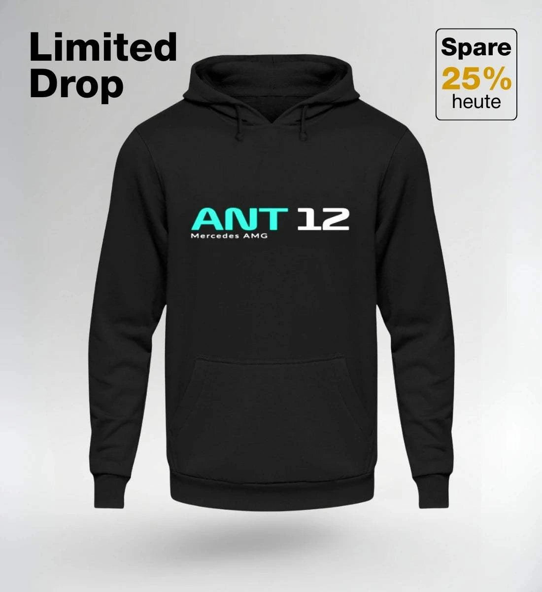 Image of NOVAWEAR ANT 12 Motorsport Hoodie – Limited Edition Streetwear